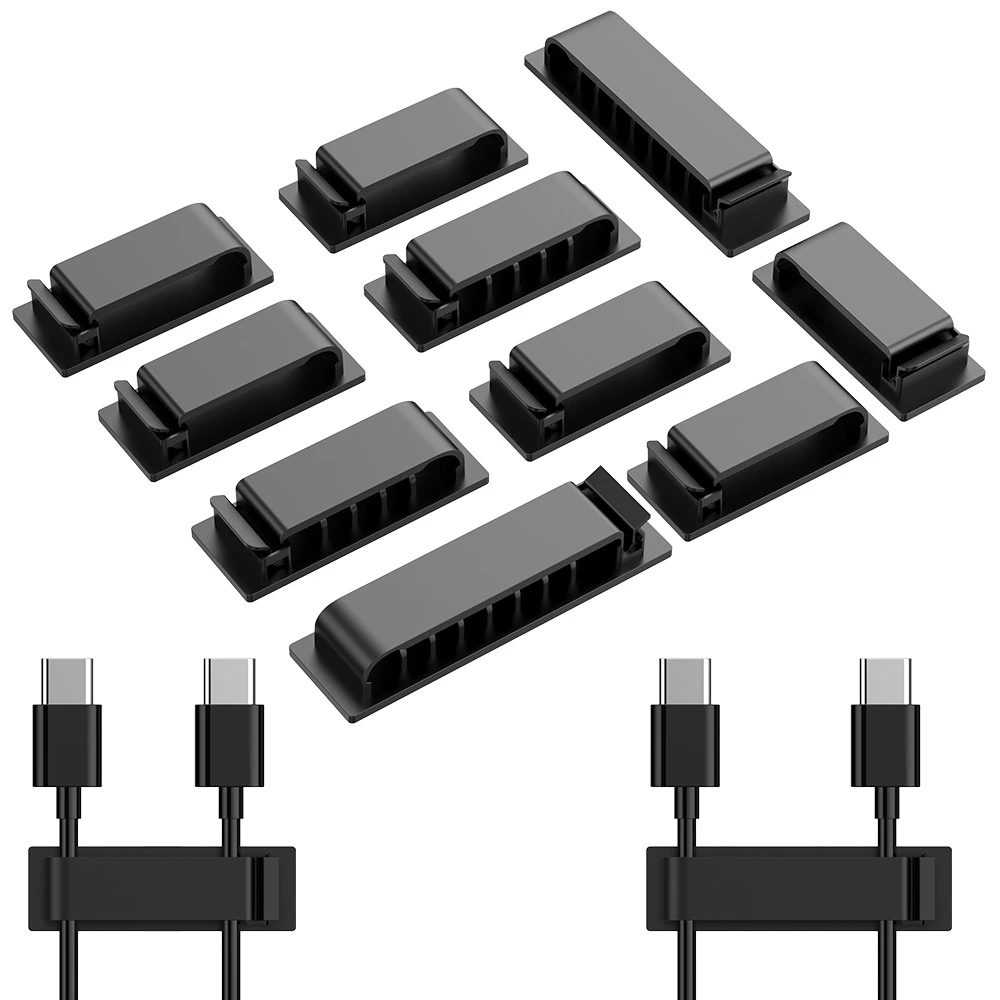Adhesive Desk Cable Clips