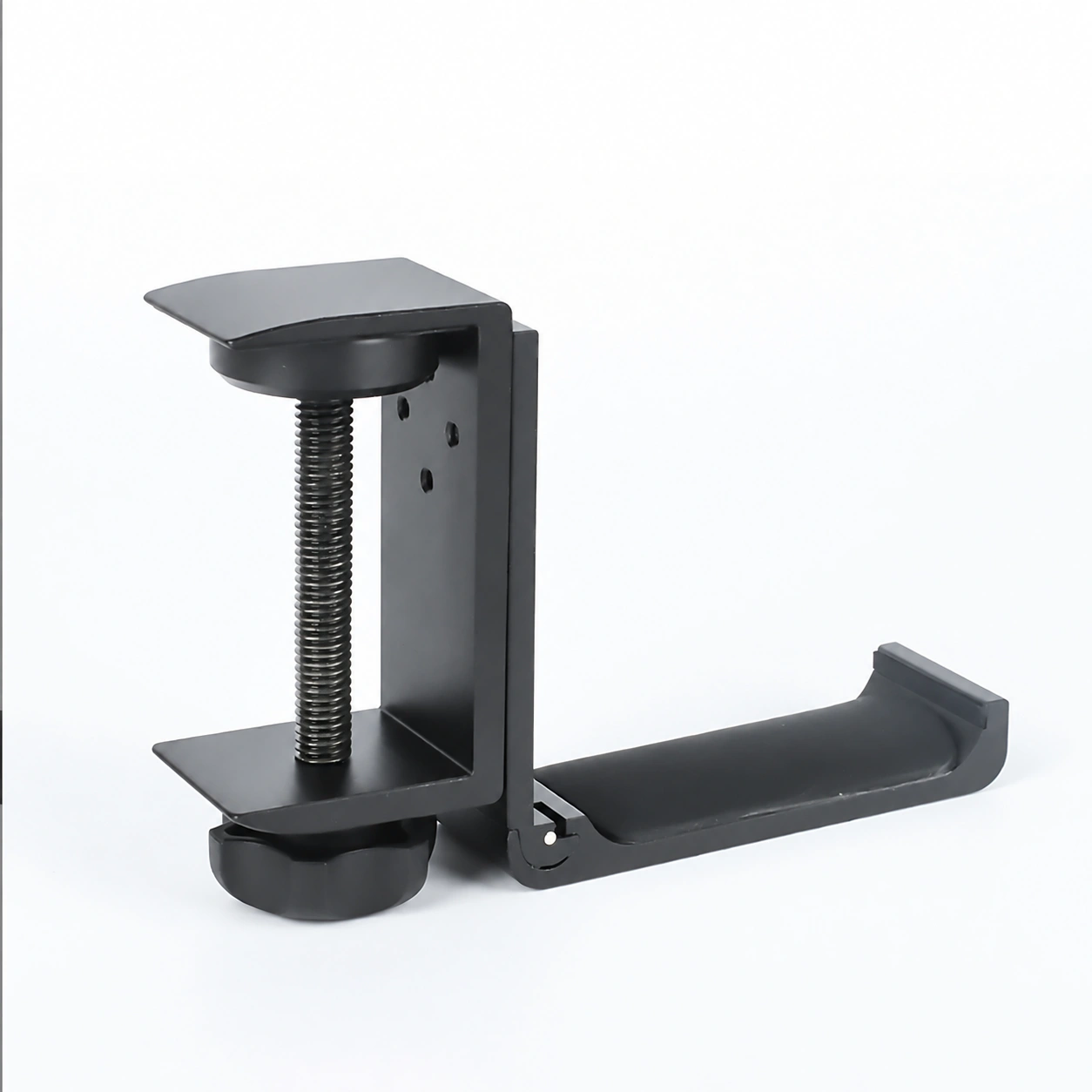 Rotating Desk-Clamp Headphone Hook