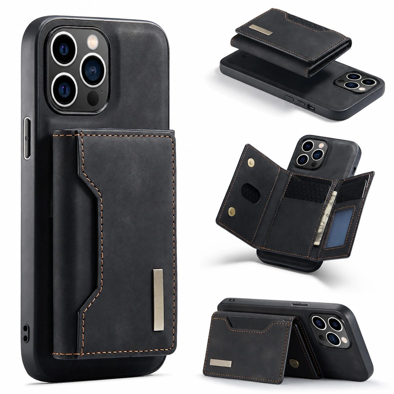 Detachable Wallet Phone Case